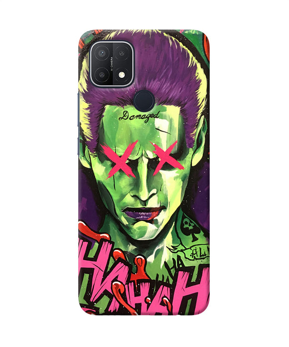 Damaged joker anim Oppo A15/A15s Back Cover