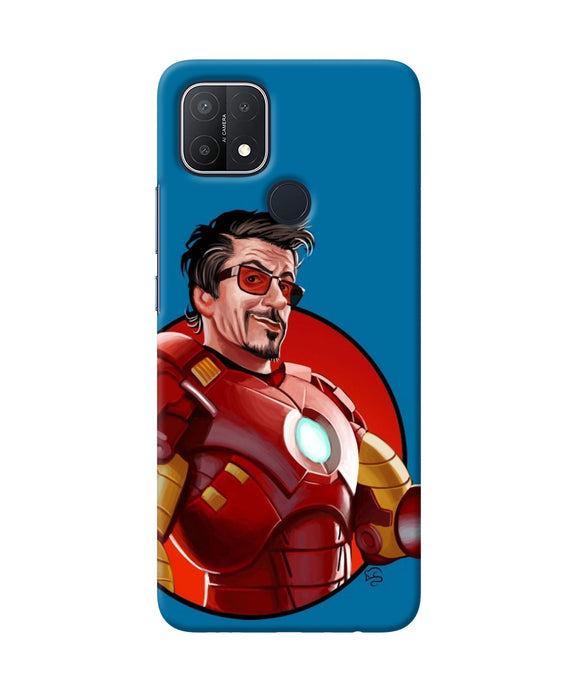 Ironman animate Oppo A15/A15s Back Cover