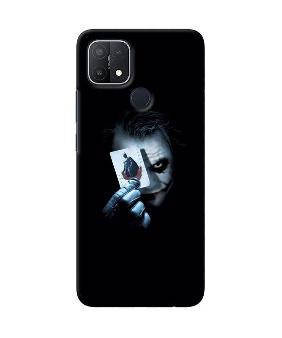 Joker dark knight card Oppo A15/A15s Back Cover
