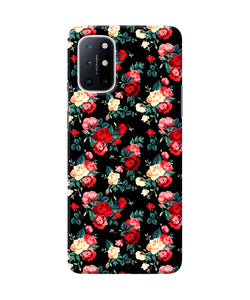 Rose Pattern Oneplus 8T Back Cover