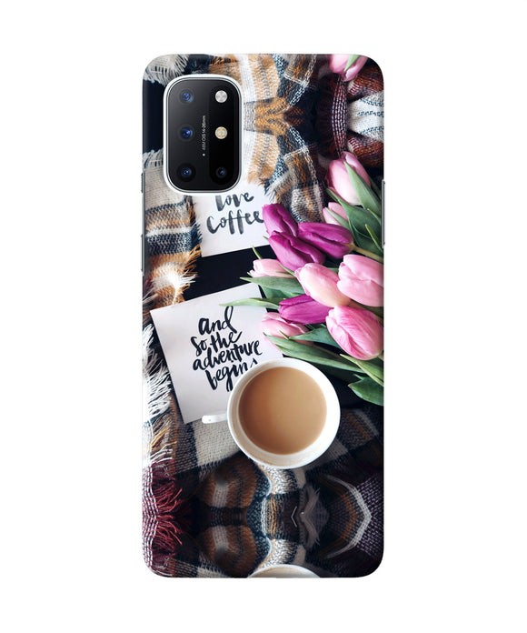 Love Coffee Quotes Oneplus 8T Back Cover