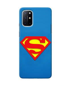 Superman Blue Oneplus 8T Real 4D Back Cover