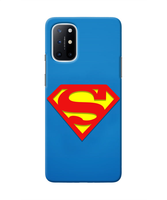 Superman Blue Oneplus 8T Real 4D Back Cover
