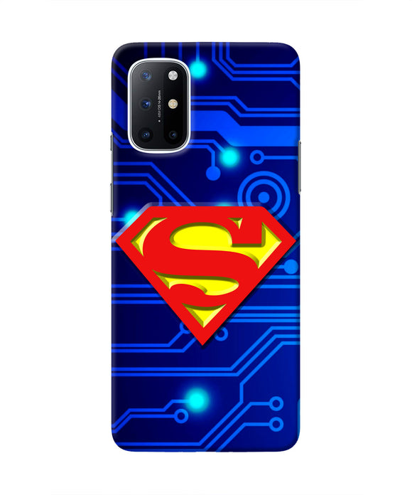 Superman Abstract Oneplus 8T Real 4D Back Cover