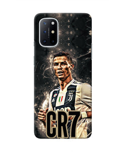 CR7 Dark Oneplus 8T Real 4D Back Cover