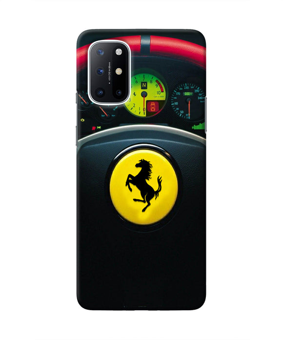 Ferrari Steeriing Wheel Oneplus 8T Real 4D Back Cover