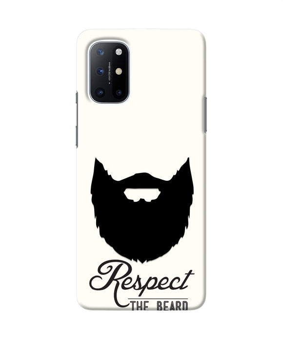 Respect the Beard Oneplus 8T Real 4D Back Cover