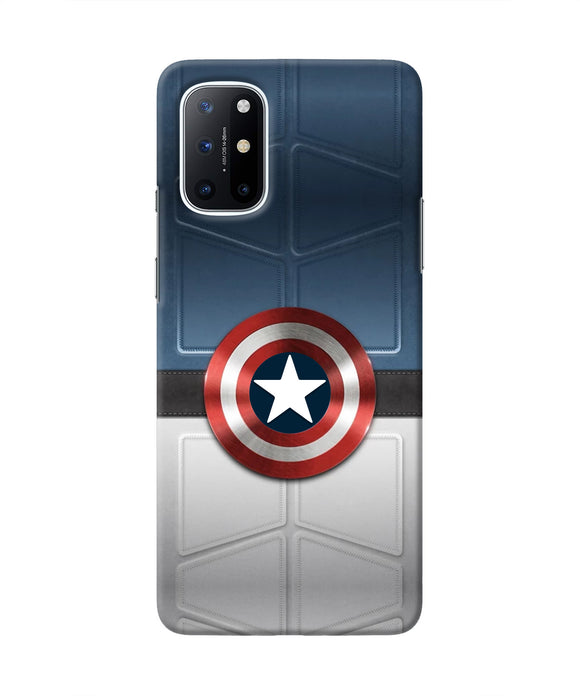Captain America Suit Oneplus 8T Real 4D Back Cover