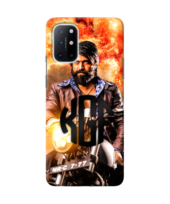 Rocky Bhai on Bike Oneplus 8T Real 4D Back Cover