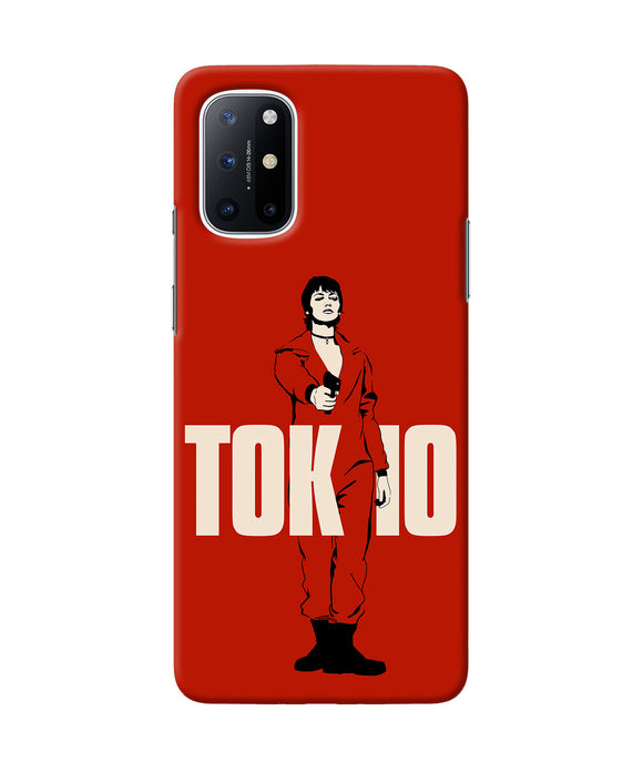 Money Heist Tokyo With Gun Oneplus 8T Back Cover