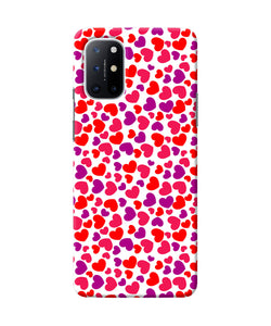 Heart print Oneplus 8T Back Cover