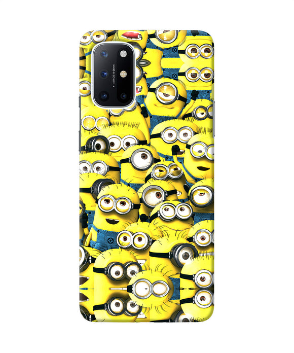 Minions mini crowd Oneplus 8T Back Cover