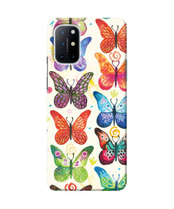 Abstract butterfly print Oneplus 8T Back Cover