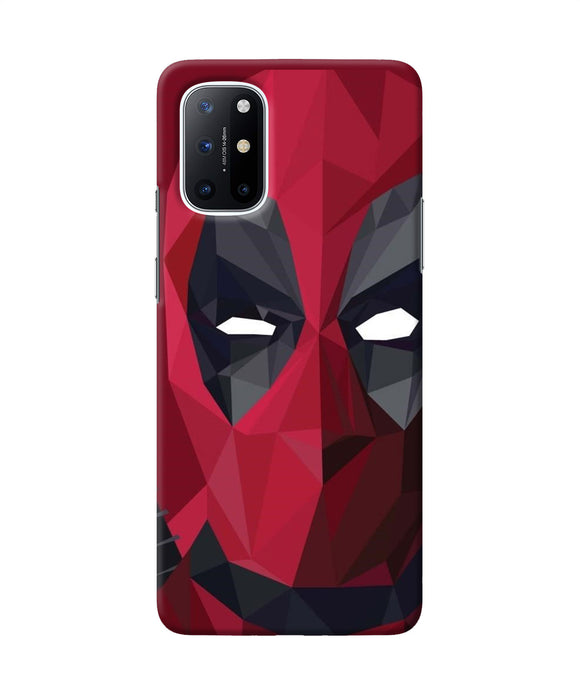 Abstract deadpool mask Oneplus 8T Back Cover