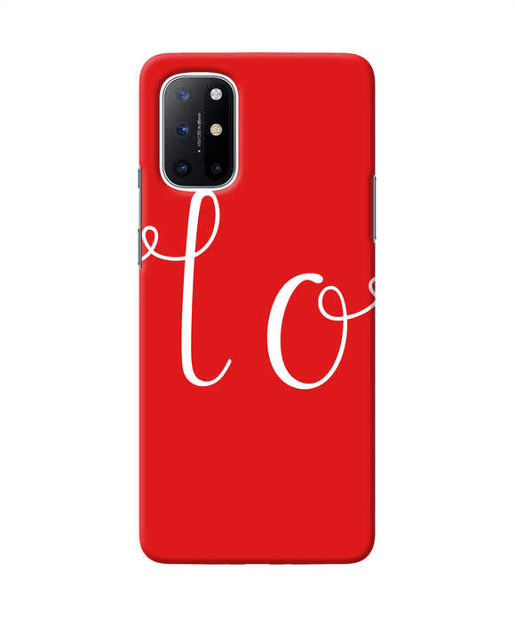 Love one Oneplus 8T Back Cover
