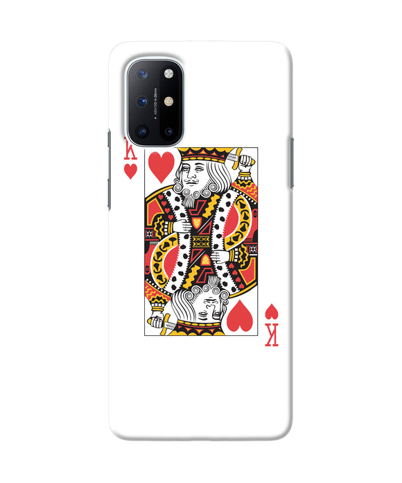 Heart king card Oneplus 8T Back Cover