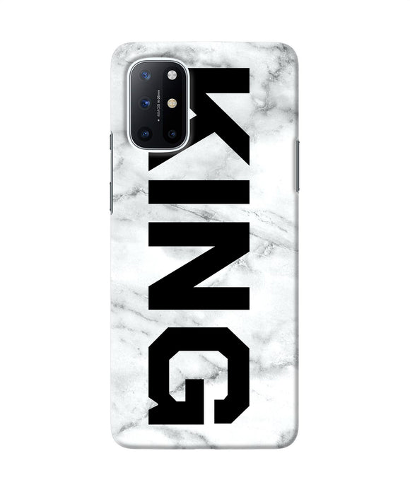 King marble text Oneplus 8T Back Cover
