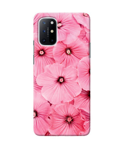 Pink flowers Oneplus 8T Back Cover