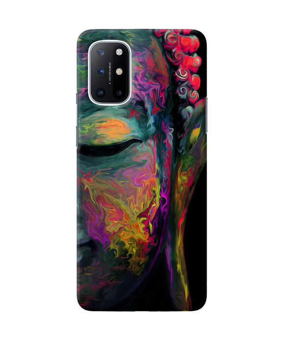 Buddha face painting Oneplus 8T Back Cover