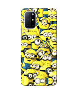 Minions mini crowd Oneplus 8T Back Cover