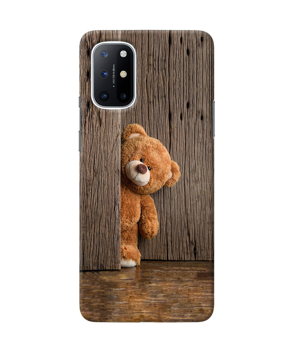 Teddy wooden Oneplus 8T Back Cover