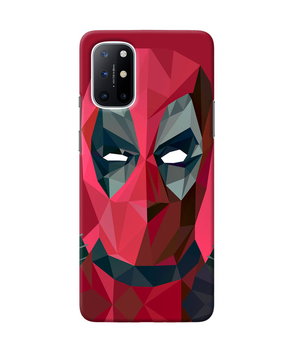 Abstract deadpool full mask Oneplus 8T Back Cover