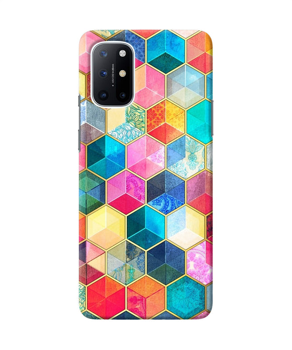 Abstract color box Oneplus 8T Back Cover