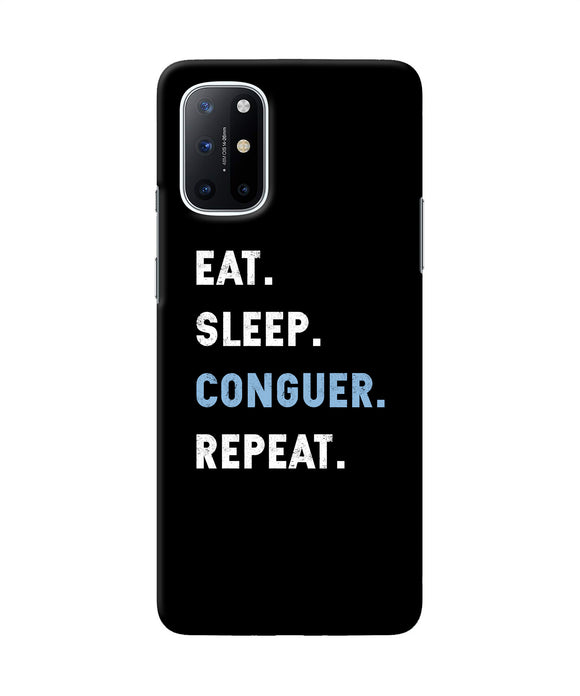 Eat sleep quote Oneplus 8T Back Cover