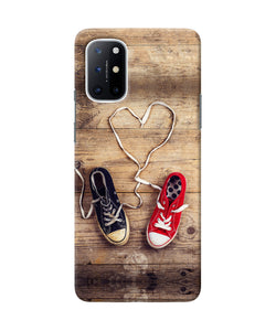 Shoelace heart Oneplus 8T Back Cover