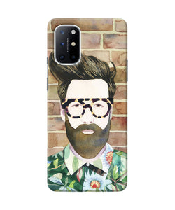 Beard man with glass Oneplus 8T Back Cover