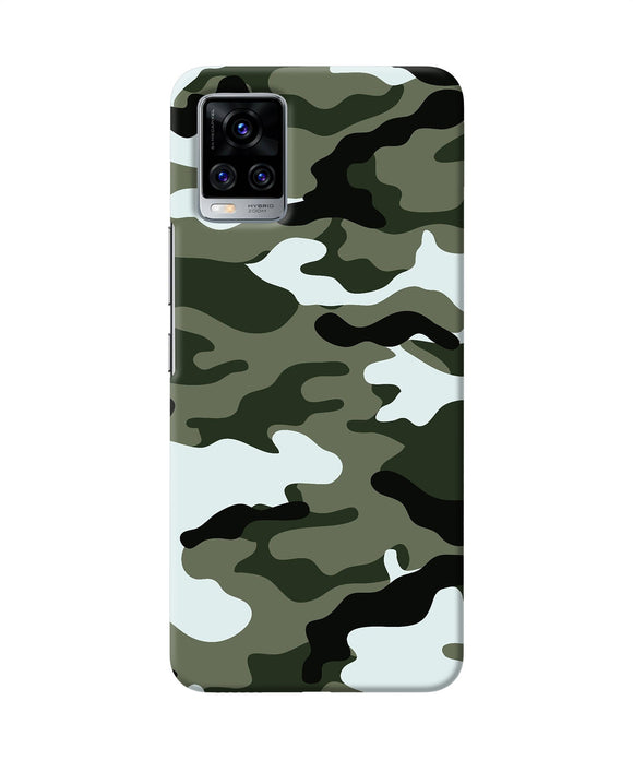 Camouflage Vivo V20 Pro Back Cover