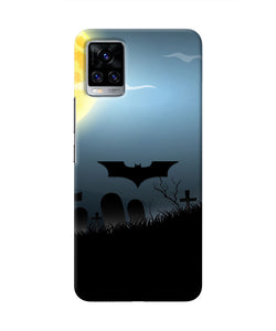 Batman Scary cemetry Vivo V20 Pro Real 4D Back Cover