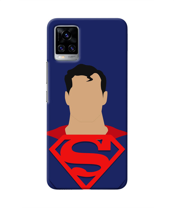 Superman Cape Vivo V20 Pro Real 4D Back Cover