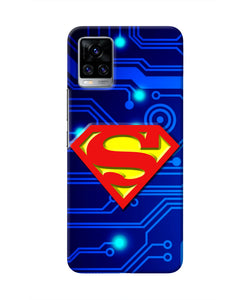 Superman Abstract Vivo V20 Pro Real 4D Back Cover