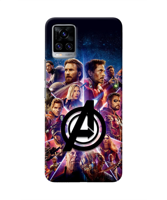 Avengers Superheroes Vivo V20 Pro Real 4D Back Cover