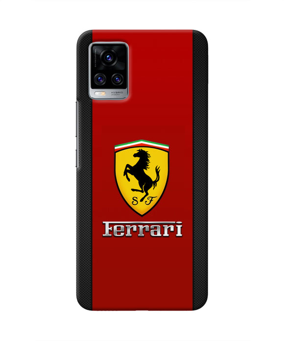 Ferrari Abstract Vivo V20 Pro Real 4D Back Cover