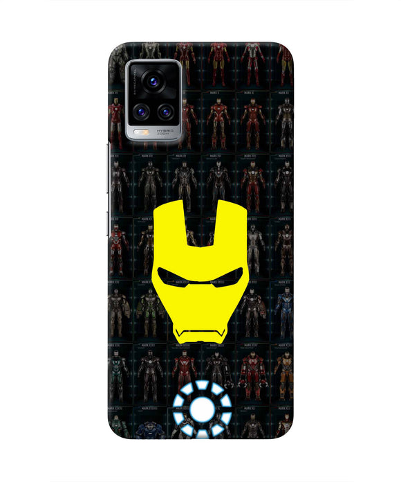 Iron Man Suit Vivo V20 Pro Real 4D Back Cover