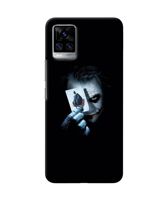 Joker dark knight card Vivo V20 Pro Back Cover
