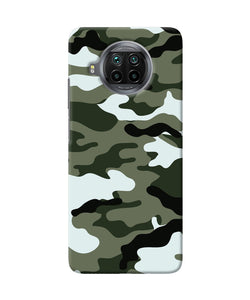 Camouflage Mi 10i Back Cover