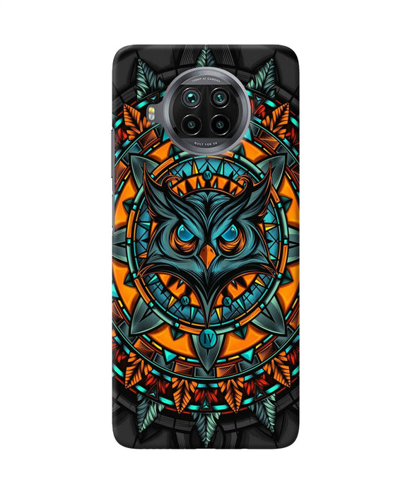 Angry Owl Art Mi 10i Back Cover