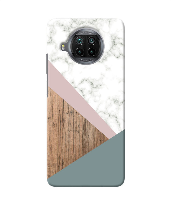 Marble wood Abstract Mi 10i Back Cover