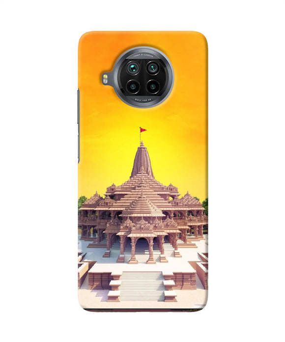 Ram Mandir Ayodhya Mi 10i Back Cover