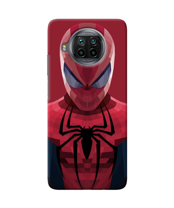 Spiderman Art Mi 10i Real 4D Back Cover