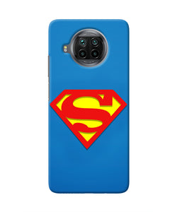 Superman Blue Mi 10i Real 4D Back Cover