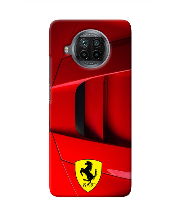 Ferrari Car Mi 10i Real 4D Back Cover