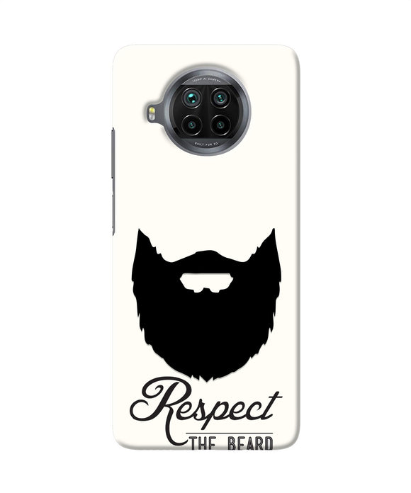 Respect the Beard Mi 10i Real 4D Back Cover