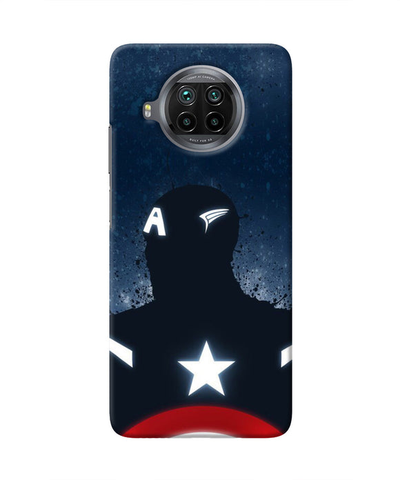 Captain america Shield Mi 10i Real 4D Back Cover