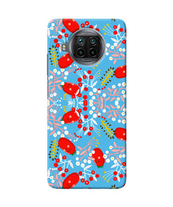 Small red animation pattern Mi 10i Back Cover