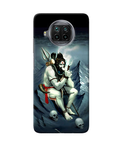 Lord shiva chillum Mi 10i Back Cover