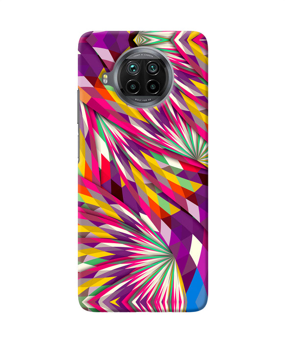 Abstract colorful print Mi 10i Back Cover